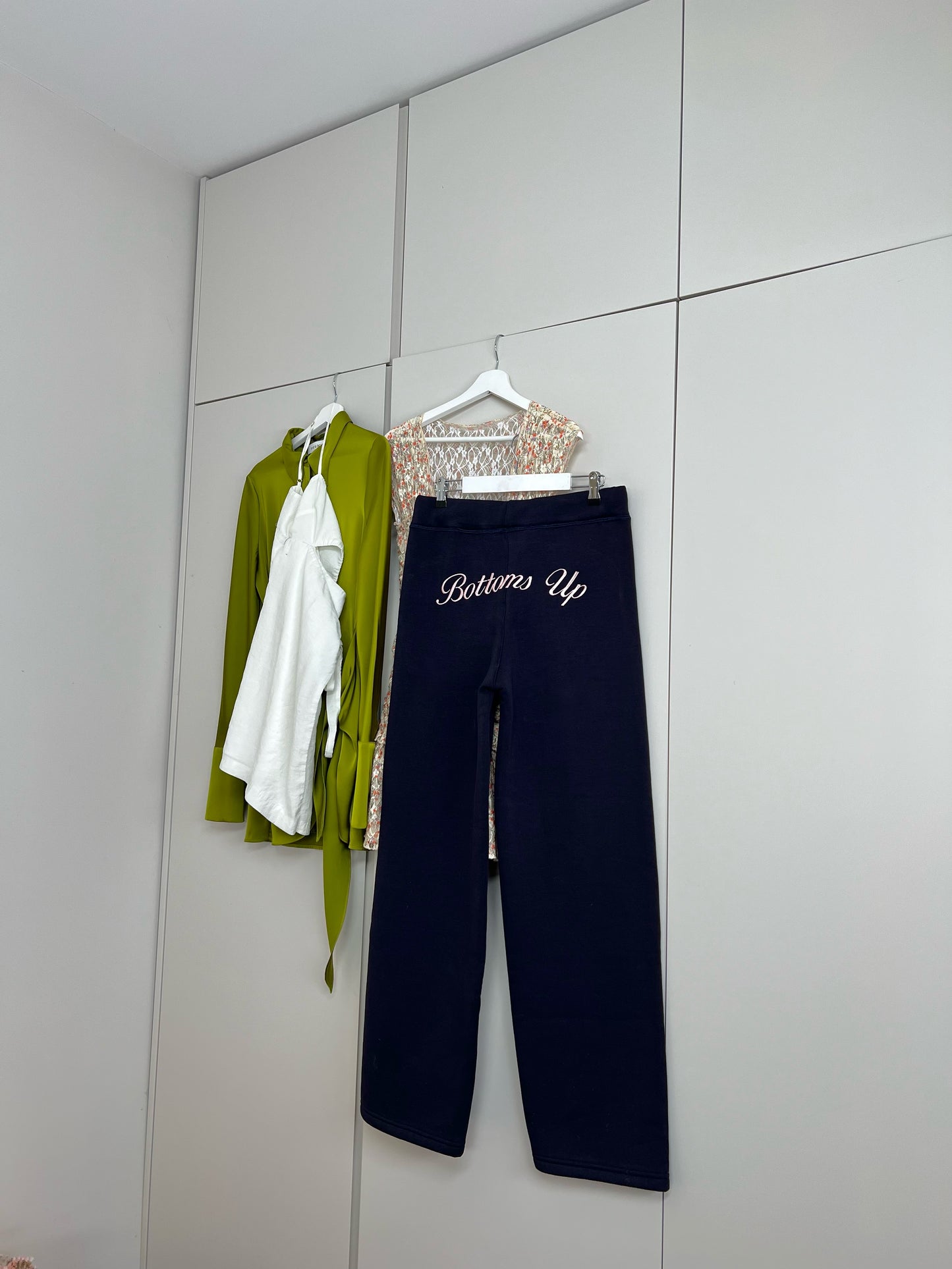BU Bottoms - embroidered text